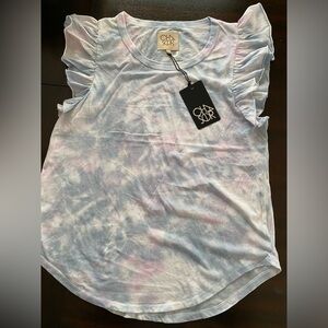 NTW Chaser tie dye short sleeve raffle sleeve feels cotton like super soft  M